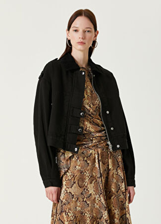 Etoile Isabel Marant Kadın Julie Lacivert Ceket 38 Fr