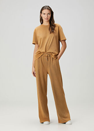 Beymen Collection Collection Kadın Hotfix Jersey Pantolon Bej Xs
