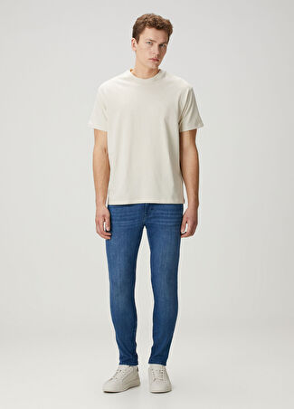 7 For All Mankind Erkek Mavi Jean Pantolon 29 It