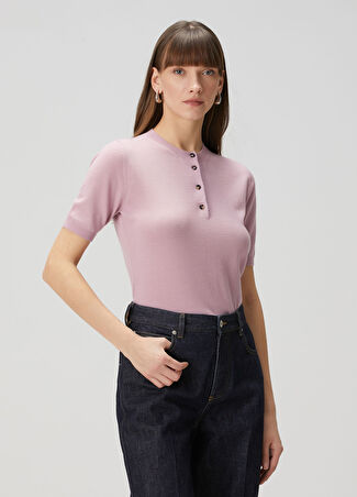 Bottega Veneta Kadın Yün Triko Mor Xs
