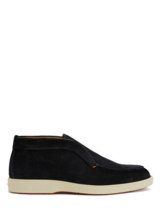 Santoni Erkek Mavi Deri Bot 6 Uk -1