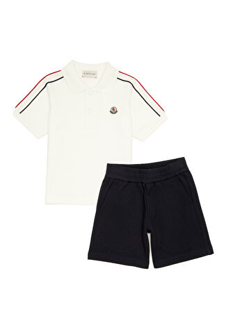 Moncler Erkek Çocuk Siyah Beyaz 2li Set 12 Yaş -1
