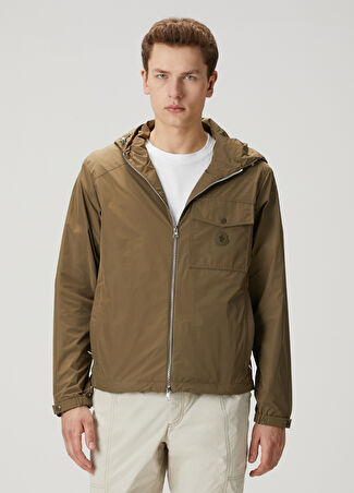Moncler Erkek Haki Kapüşonlu Mont 2 Us -1