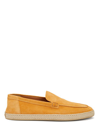 Doucals Doucal’s Erkek Turuncu Süet Loafer 40.5