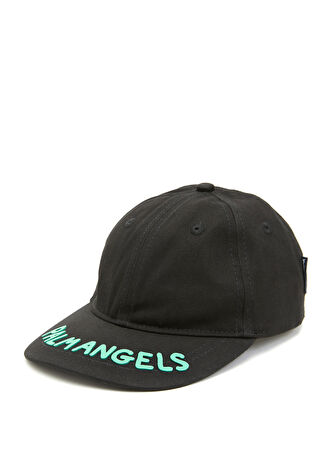 Palm Angels Erkek Çocuk Siyah Yeşil Şapka I