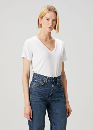 Kadın Beyaz T-shirt M