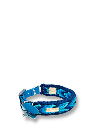 Redzill Ocean Wave Paracord Mavi Köpek Boyun Tasması Xl -1
