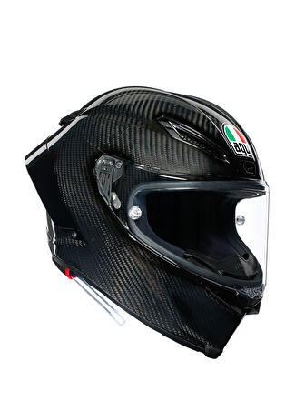 Agv Pista Gp Rr Mono Glossy Carbon Kapalı Motosiklet Kaskı S -1