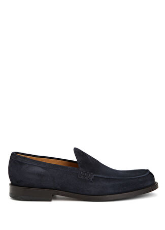 Mille885 Erkek Lacivert Deri Loafer 8 Uk -1