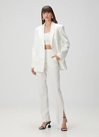 Jacquemus Kadın Beyaz Pantolon 34 It