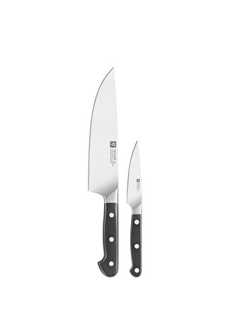 Zwilling Pro 2 Parça Çelik Bıçak Seti Gri -1