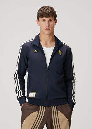 Adidas Erkek Juventus Mavi Sweatshirt S -1