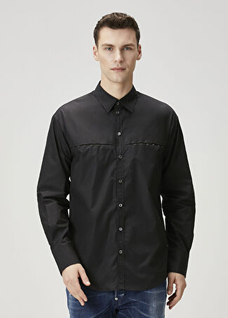 Dsquared2 Erkek Siyah Gömlek 48 It
