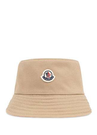 Moncler Kız Çocuk Bej Bucket Şapka 54