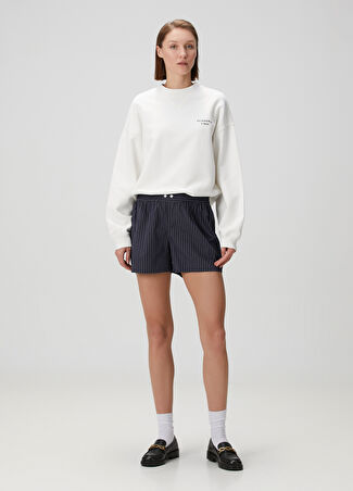 Zadig&voltaire Kadın Pax Lacivert Şort 40 It - 1