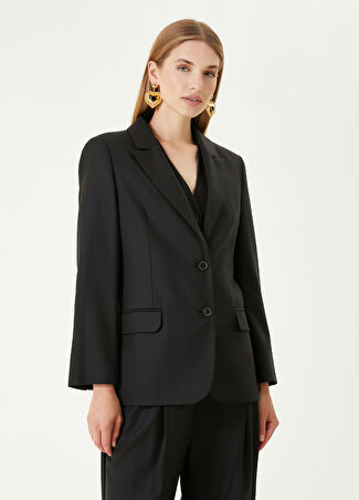 Beymen Collection Collection Kadın Siyah Yün Ceket 38