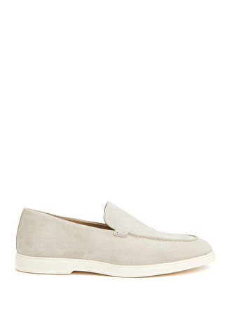 Divarese Erkek Taş Süet Loafer Gri 40 -1