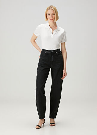 Frame Denim Kadın Narrow Loose Leg Jean Pantolon Lacivert 27 Us -1