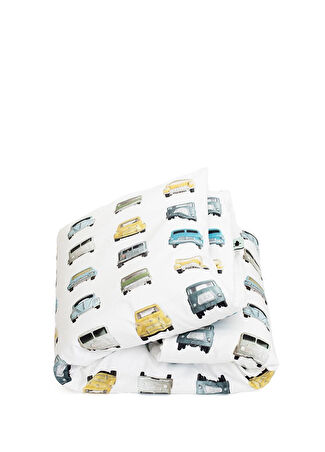 Studio Ditte Cars Tek Kişilik Nevresim Takımı 120x150 Cm -1
