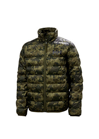 Helly Hansen Çocuk Jr Çift Taraflı Giyilebilir Erkek Mont Yeşil 14 Yaş -1
