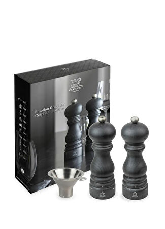 Peugeot Emotion Graphite Paris U Select Biber Ve Tuz Değirmeni 18 Cm Çok Renkli -1