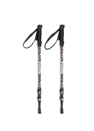 Evolite Golden Quick-lock Dıştan Kilitli Trekking Batonu -1