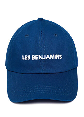 Les Benjamins Erkek Mavi Logo Nakışlı Şapka -1