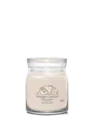 Yankee Candle Warm Cashmere Kahverengi Kokulu Mum 368 G -1