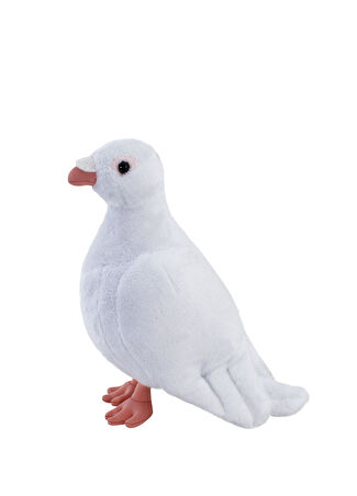 Necoplush Çocuk Güvercin Peluş Oyuncak 30 Cm Beyaz -1