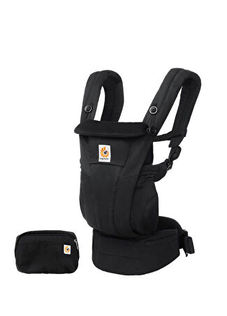 Ergobaby Bebek Omni Dream Softtouch Onxy Black Pamuklu 4 Farklı Taşıma Pozisyonlu 0-4 Yaş Ergonomik Kanguru Siyah -1