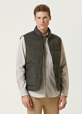 Beymen Collection Collection Erkek Haki Puff Yelek S