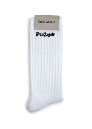 Palm Angels Kadın Beyaz Çorap S/m