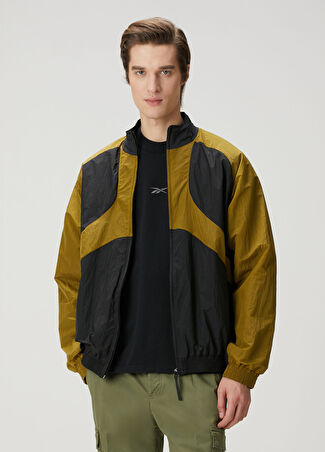 Reebok Erkek Siyah Yeşil Sweatshirt S