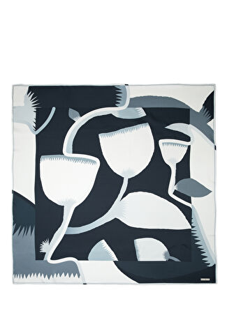 Beymen Club Kadın 90x90 Cm Twill Eşarp -1