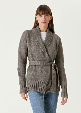 Kiton Kadın Kahverengi Hırka 40 It