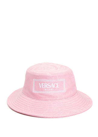 Versace Kadın Pembe Desenli Şapka 57