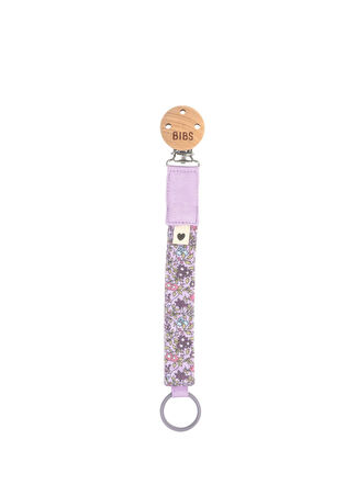 Bibs Bebek X Liberty Chamomile Lawn Violet Emzik Askısı Mor -1