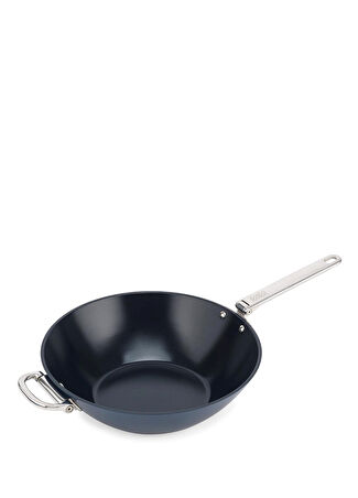 Joseph Space Mavi Alüminyum Wok Tava 33 Cm Siyah -1