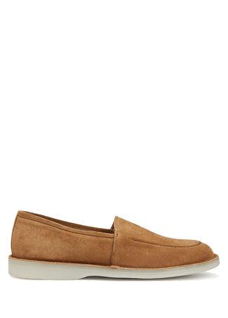 Pantanetti Erkek Bej Süet Loafer 40.5