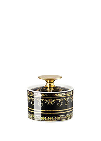 Versace Virtus Gala Siyah Porselen Şekerlik -1