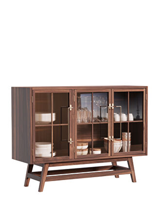 Hamm Design Büfet Ceviz Büfe Çok Renkli - 1