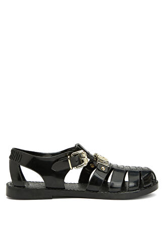 Moschino Kadın Siyah Sandalet 39 -1