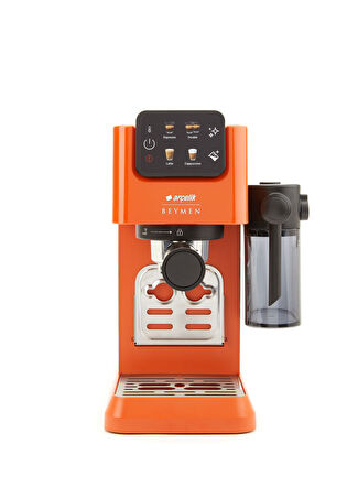 Arçelik X Imperium Barista Yarı Otomatik Espresso Makinesi Turuncu