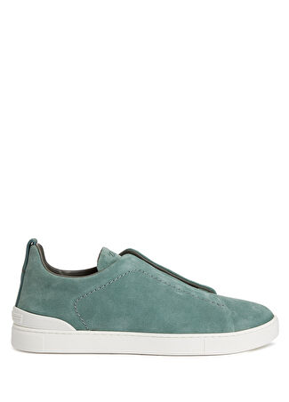 Zegna Erkek Açık Yeşil Deri Sneaker 7 It -1