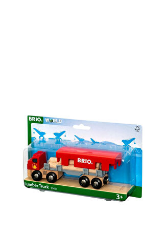 Brio Çocuk 33657 Kereste Kamyonu -1