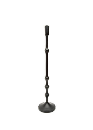 Ren Home Semut Siyah Ahşap Mumluk 60 Cm -1