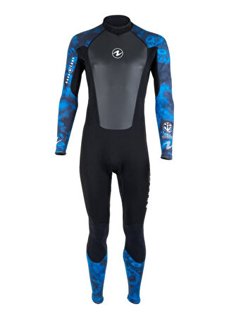 Aqualung Erkek Hydroflex 3 Mm Siyah Dalış Elbisesi Xl -1