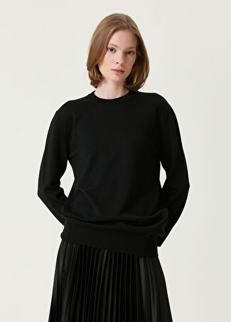 Jil Sander Kadın Siyah Yün Triko 34 It