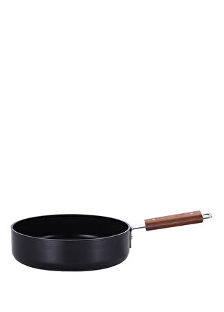 Neoflam Bien Black Indüksiyonlu Akasya Ağacı Saplı Wok Tava 24 Cm Çok Renkli -1