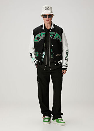 Off-white Erkek Siyah Kargo Pantolon 46 It
